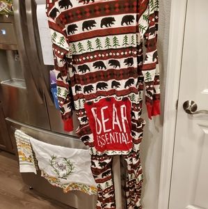 Christmas onesie, mountain style, XL